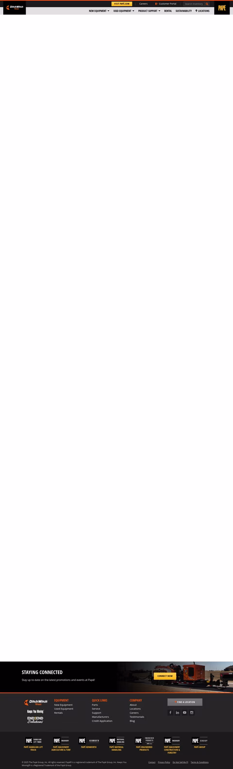 Ditch-Witch-West Homepage 1440px