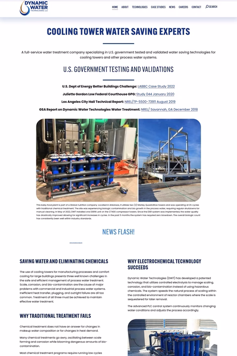 Dynamic-Water-Technologies Homepage 1440px