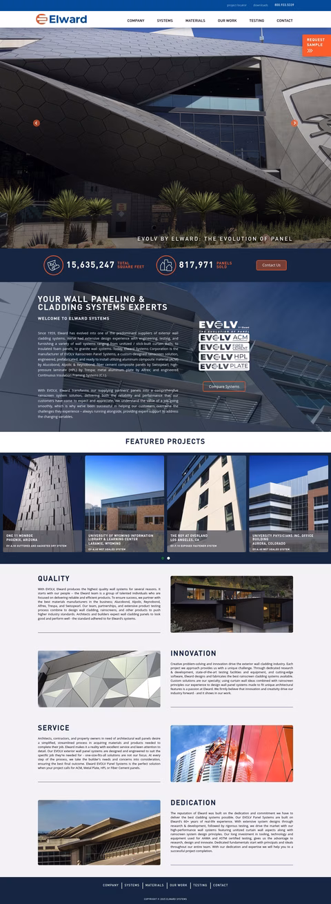 Elward-Systems Homepage 1440px