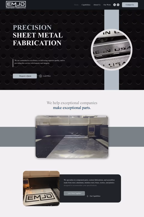 Emjd-Corporation Homepage 1440px