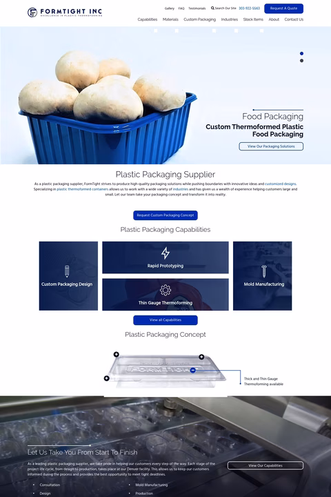 Form-Tight Homepage 1440px