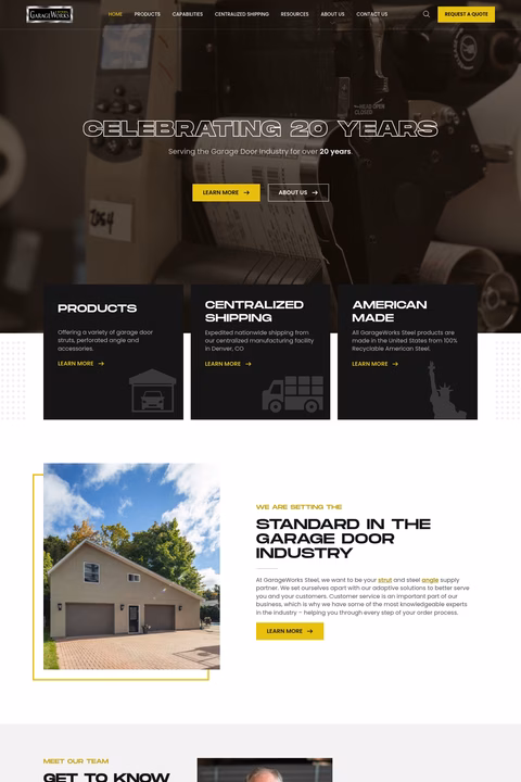 Garage-Works-Steel Homepage 1440px