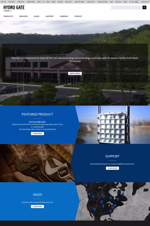 Hydro-Gate-Company Homepage 1440px