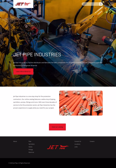 Jet-Pipe-Industries Homepage 1440px