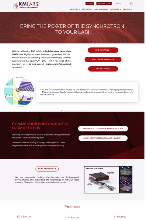 Kapteyn-Murnane-Labs Homepage 1440px