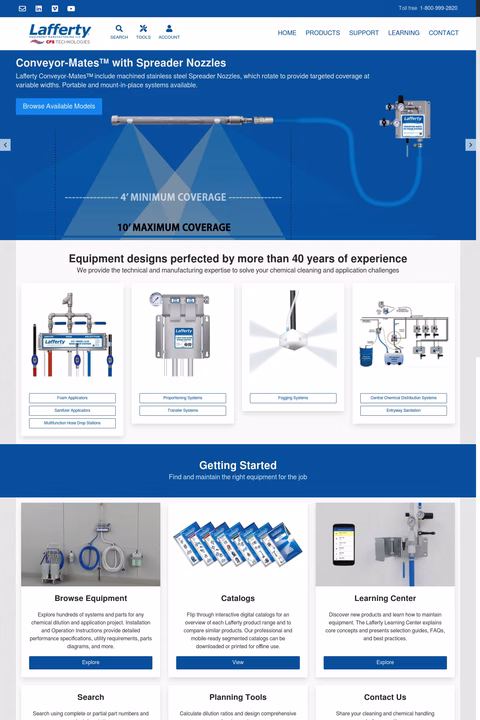 Lafferty-Equipment-Manufacturing Homepage 1440px