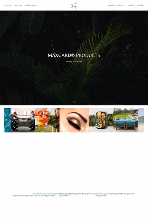 Lycus-Limited Homepage 1440px