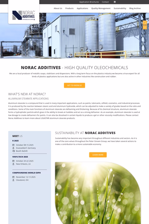 Norac-Inc Homepage 1440px