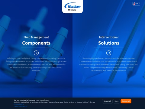 Nordson-Medical Homepage 1440px