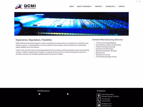 Qcmi Homepage 1440px