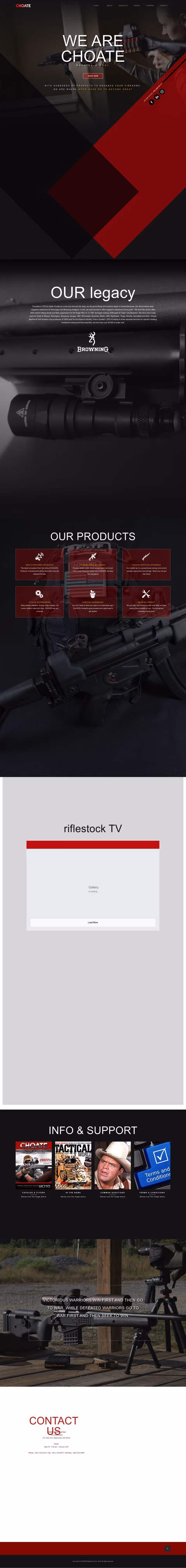 Choate-Machine-Tool Homepage 1440px