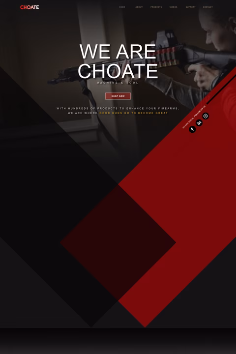 Choate-Machine-Tool Homepage 1440px