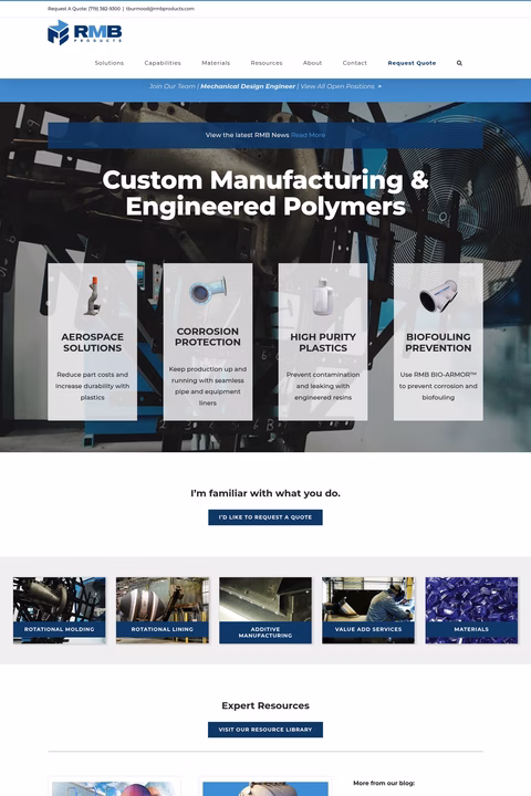 Rmb-Products Homepage 1440px