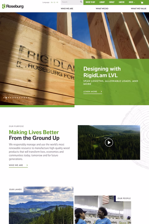 Roseburg-Forest-Products Homepage 1440px