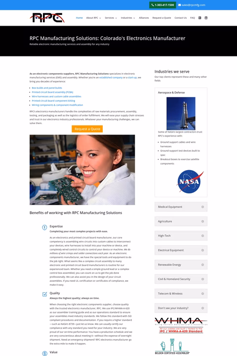 Rpc-Manufacturing-Solutions Homepage 1440px