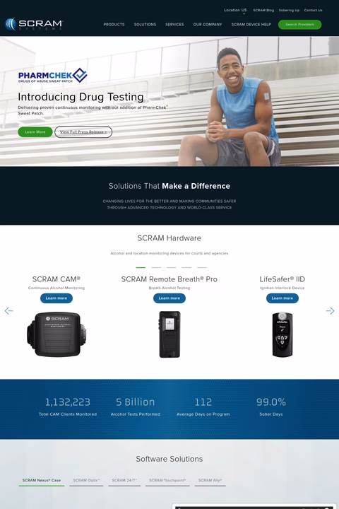 Scram-Systems Homepage 1440px