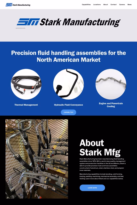 Stark-Manufacturing Homepage 1440px