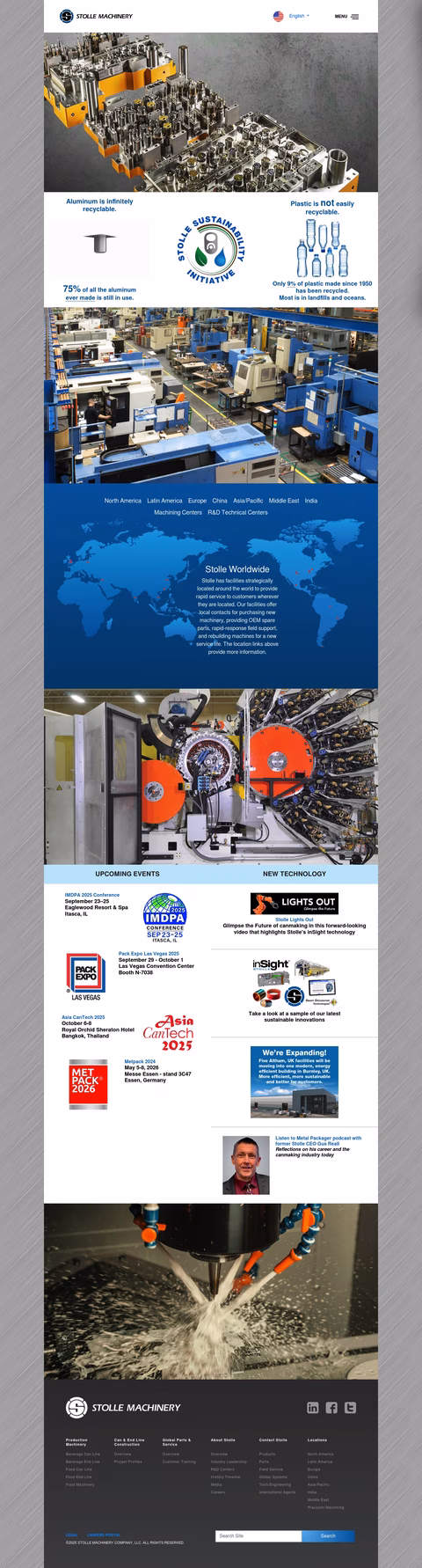 Stolle-Machinery Homepage 1440px