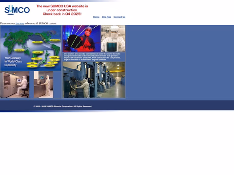 Sumco-Phoenix-Corporation Homepage 1440px