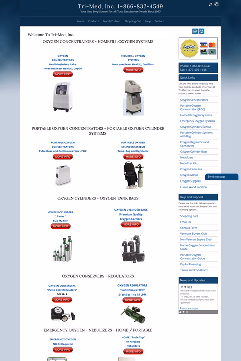 Tri-Med-Inc Homepage 1440px