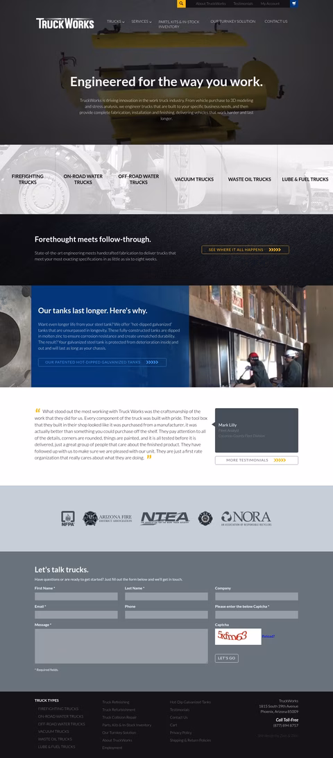 Truckworks Homepage 1440px