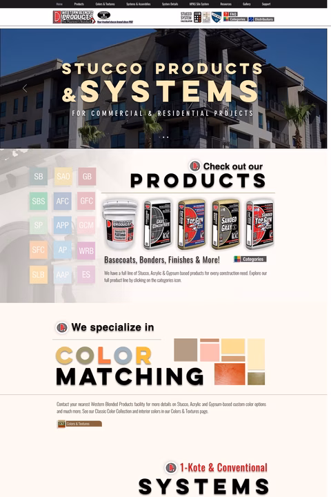 Western-Blended-Products Homepage 1440px