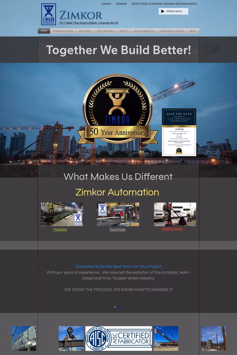 Zimkor Homepage 1440px