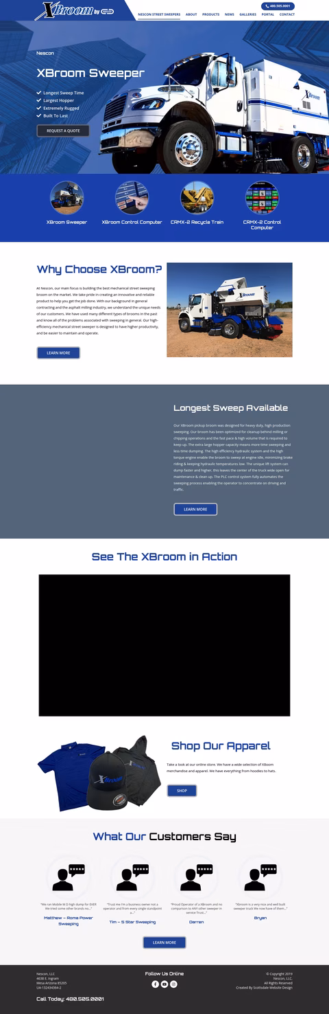 Nescon Homepage 1440px