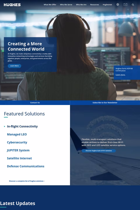 Hughes-Network-Systems Homepage 1440px