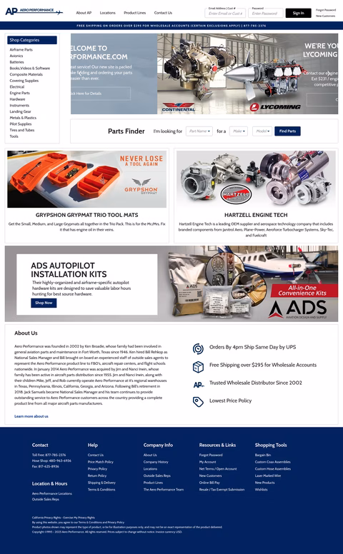 Aero-Performance-2 Homepage 1440px