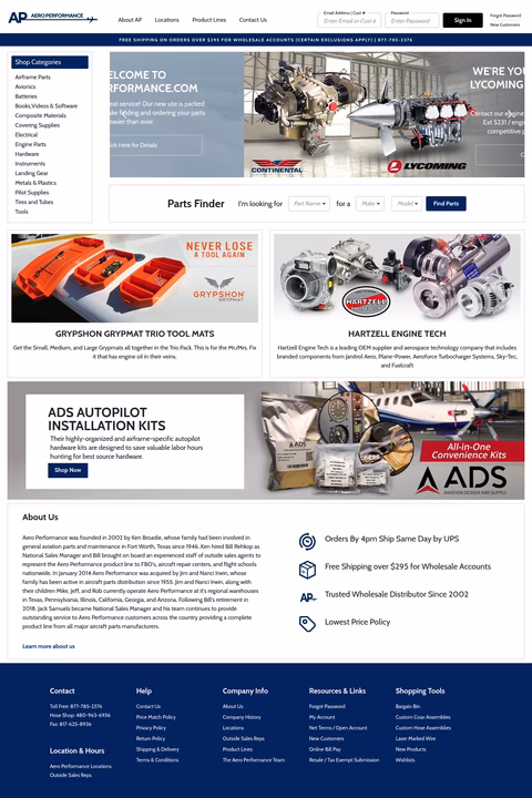 Aero-Performance-2 Homepage 1440px