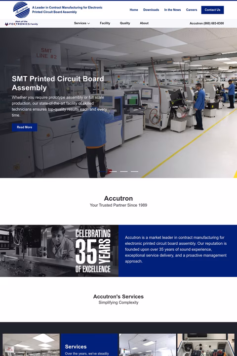 Accutron-Inc Homepage 1440px