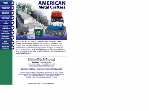 American-Metal-Crafters Homepage 1440px