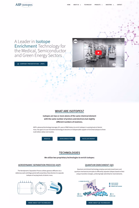 Asp-Isotopes Homepage 1440px