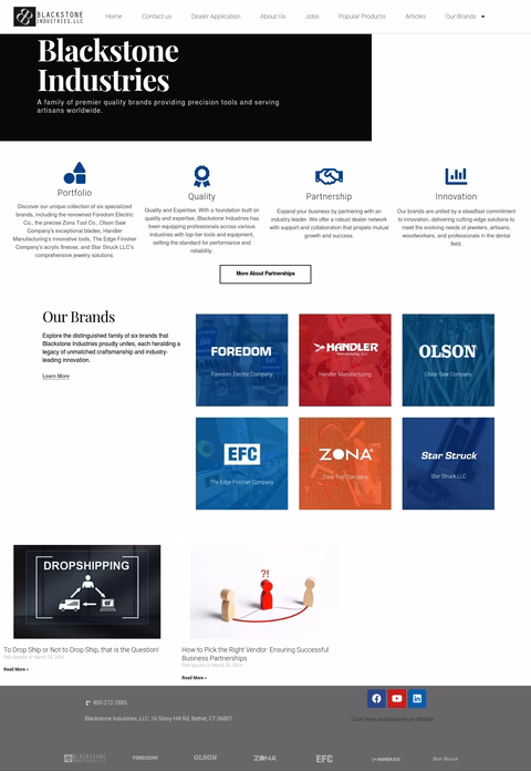 Blackstone-Industries Homepage 1440px
