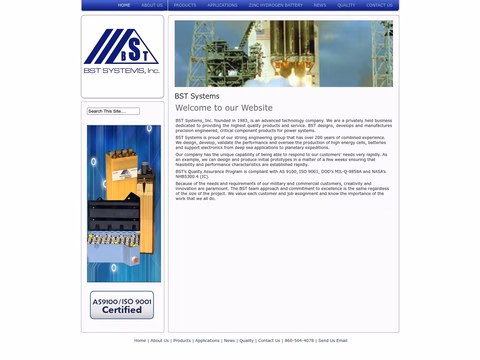 Bst-Systems Homepage 1440px