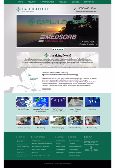 Carwild Homepage 1440px