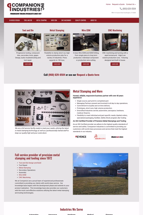 Companion-Industries Homepage 1440px
