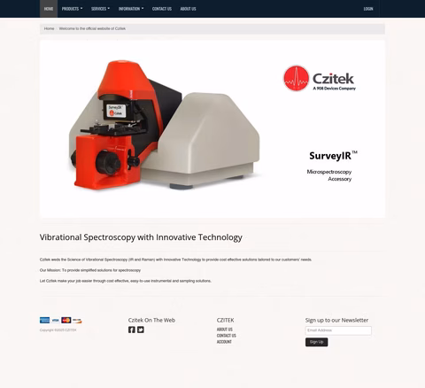 Czitek Homepage 1440px