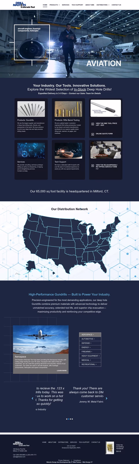 Drill-Masters-Eldorado-Tool Homepage 1440px