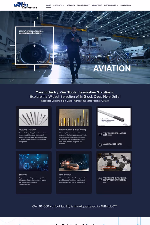 Drill-Masters-Eldorado-Tool Homepage 1440px