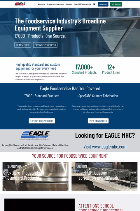 Eagle-Group Homepage 1440px