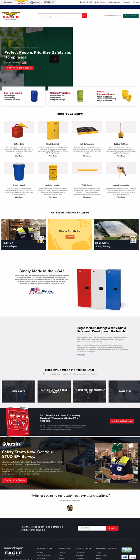 Eagle-Manufacturing Homepage 1440px