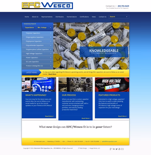 Efc-Wesco Homepage 1440px