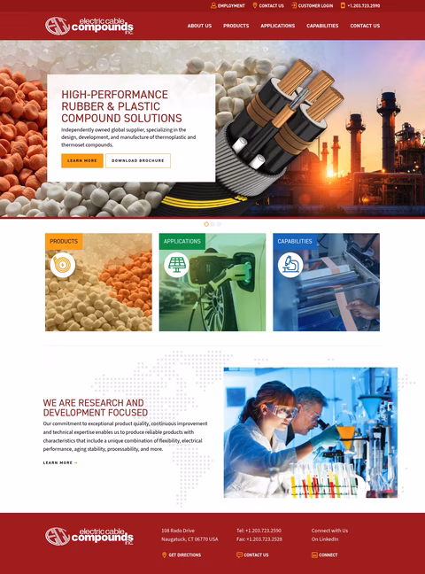 Electric-Cable-Compounds Homepage 1440px