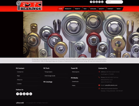 Fk-Bearings Homepage 1440px