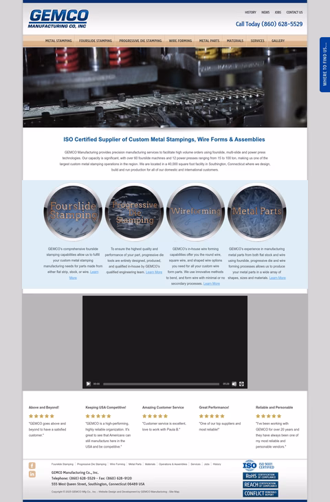 Gemco-Manufacturing Homepage 1440px