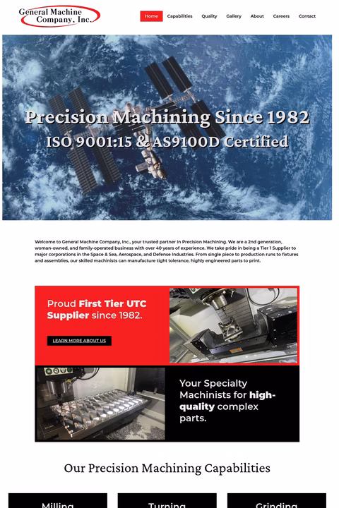 General-Machine-Company Homepage 1440px