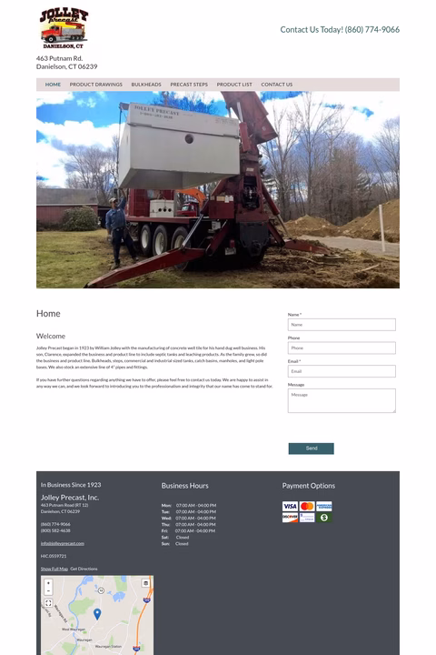 Jolley-Precast Homepage 1440px