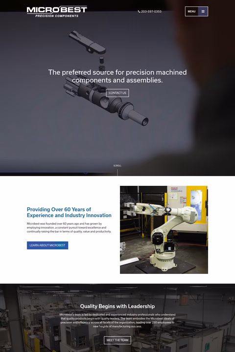 Microbest Homepage 1440px